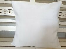 Kissen Weiß Leinenoptik