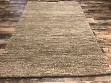 Natur Berberteppich 18 braun aus Marokko( ca. 160.000 Florfäden / m2 )