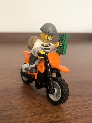 Lego city ganove cop081 - city,