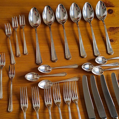 Personen tafelbesteck - 6,