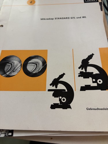 Faltblätter von mikroskop - faltblätter,