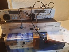 OMNITRONIC CDP-360 DJ DOPPEL CD PLAYER MIT ALLEN KABELN, ANLEITUNG, OVP
