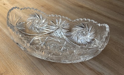 Schiffchen kristallglas glas - kristallglas,