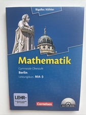 Mathematik Gymnasiale Oberstufe Berlin Leistungskurs MA-3
