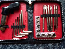 20tlg. Werkzeuge, Steckschlüssel-Ratsche-Schraubendreher-Inbusschlüssel