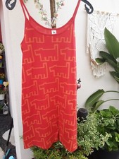 NANSO Hauskleid Größe S Rot