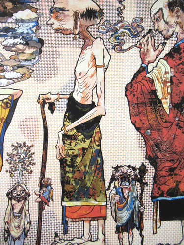 Murakami 500 arhats - t.murakami:, "500