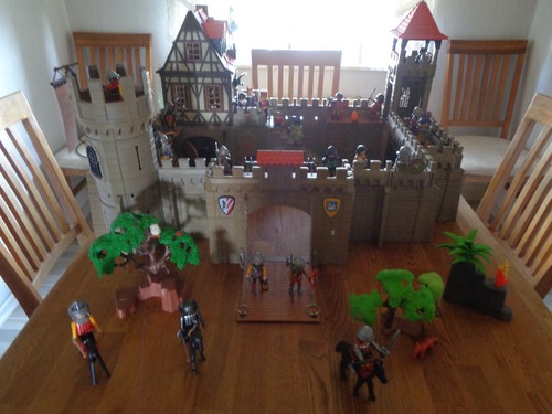 Playmobil ritterburg mit 2 - playmobil,