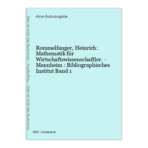 Rommelfanger heinrich - rommelfanger,,
