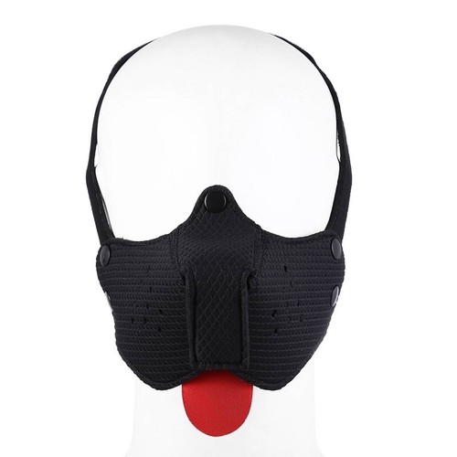 Rude rider puppy maske schwarz - rude,