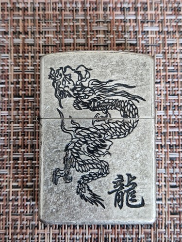Zippo benzin feuerzeug dragon - zippo,