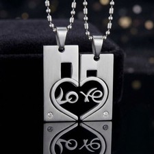 2x EDELSTAHL PARTNER KETTEN