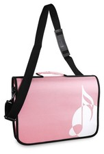 Noten Tasche Notentasche Musik Design Unterricht Tragriemen Musikschüler rosa