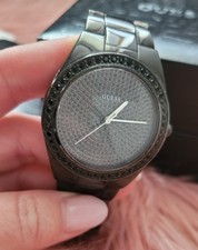 Guess Pixie Dust Damen Uhr W11173L1 schwarz Armbanduhr Mit Strass