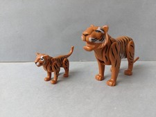 Playmobil Zoo Tiere Tiger Tigerin und Junges