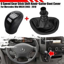 6-Gang Schaltknauf Schaltsack Schaltmanschette für Mercedes Vito W639 2003-2010
