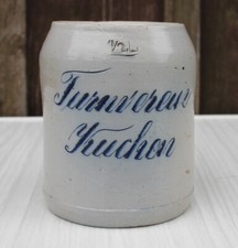 Sehr seltener Bierkrug geritzt um 1900 Turnverein Kuchen bei Geislingen / Steige