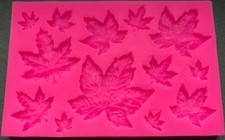 3D Fondantform Ahornblätter