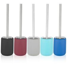 Keramik matt robust Borsten WC-Bürste Badezimmer Schüssel Reiniger mit Halter Set