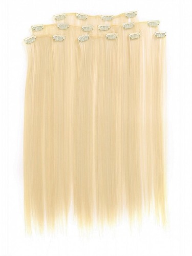 Teilg set clip 50cm glatt - clip-in,