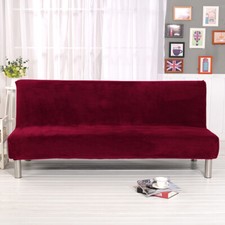 Armless Sofahusse Plüsch