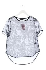 TIGHA Transparenz-Bluse Damen