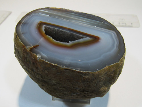 Achat halbe geode quarz druse - geode,