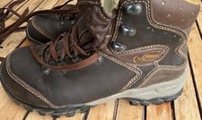 Damen Wanderschuhe, 38,5 Meindl Comfort fit Leder, braun, Bergschuhe 5 1/2