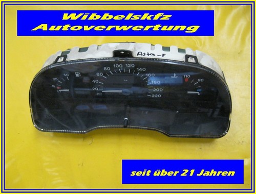 Opel astra tacho - opel, cokpit