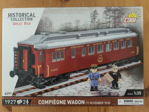Cobi 6291 compiegne wagon - 6291,
