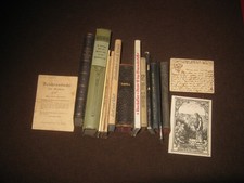 13 antiquar. Bücher/Hefte: Religion=Christentum-Gebetbuch,Leben Jesu.../ab 1862
