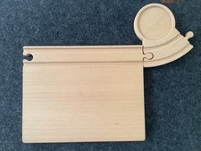 Holzeisenbahn Frühstückset neue freunde org.  kompatibel mit Brio & Co.