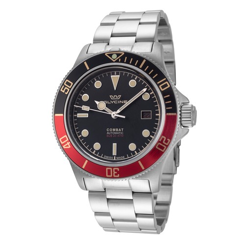 Glycine combat sub - herren, 42mm