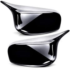 Spiegelkappen Schwarz Sport