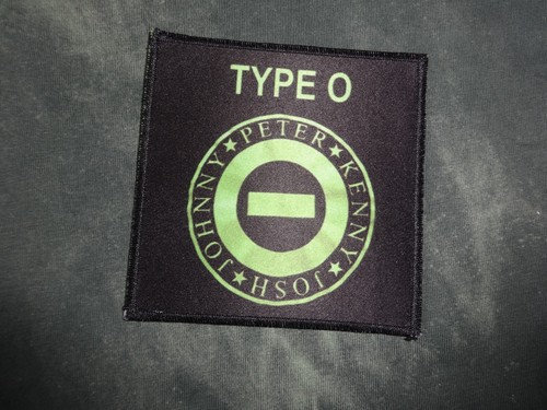 Type negative patch aufnaher - o,