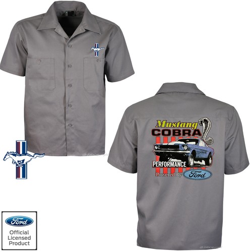 Ford mustang hemd worker - hemd, shirt