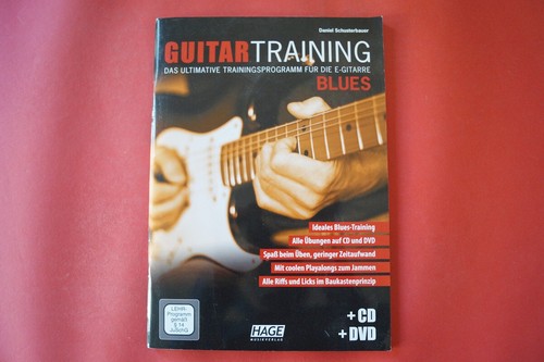 Guitar training blues mit - blues, cd