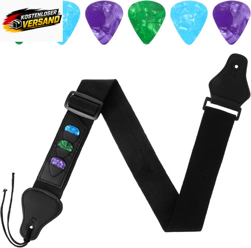 Verstellbarer gitarrengurt - verstellbarer,