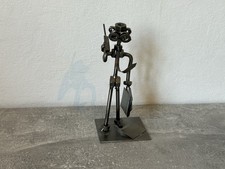 Handgefertigte Skulptur Metallkunst Businessmann Schraubenmännchen
