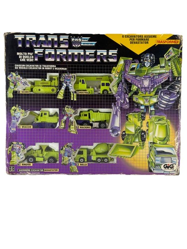 Hasbro takara gig devastator - hasbro,