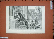 Alter antiker Druck 1893