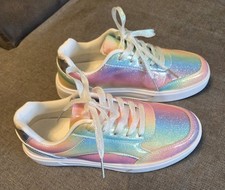 Schuhe Sneaker Regenbogenfarben Gr. 39 Neu