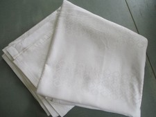 Tischdecke weiß mit Muster, ca. 150 cm  x 270 cm,  BW/Polyester, Tchibo