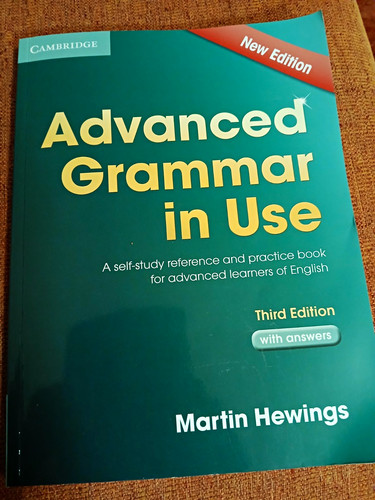 Cambridge use advanced - in,