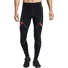 Rmine Herren MTB Radlerhose Fleece Vlies Fahrradhose Lang mit 4D Sitzpolster