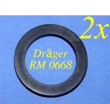 2x DRÄGER RM 00668 DICHTRING
