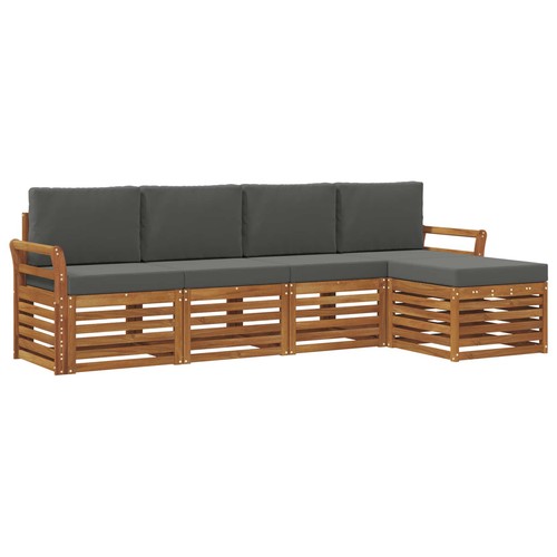 Sofagarnitur mit kissen hocker - mit,