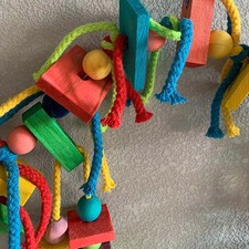 Vogelspielzeug Buntes Holz