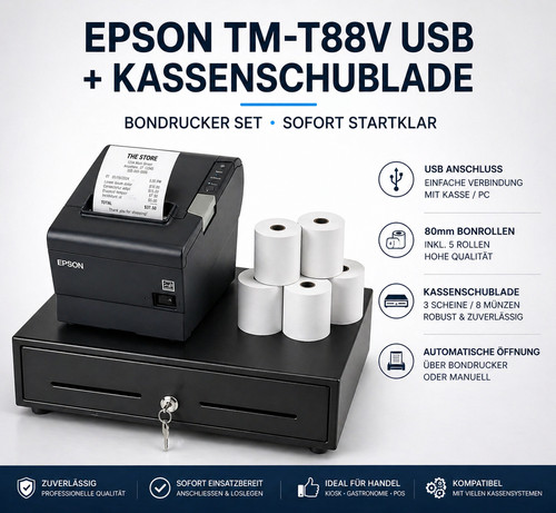 Epson t88v usb bondrucker - usb,