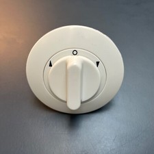 Jalousie Drehschalter BERKER mit Zentralstück und Ramen polarweiß gl. Serie 1930